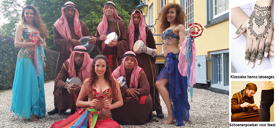 Schoenenpoetser Arabisch Themafeest